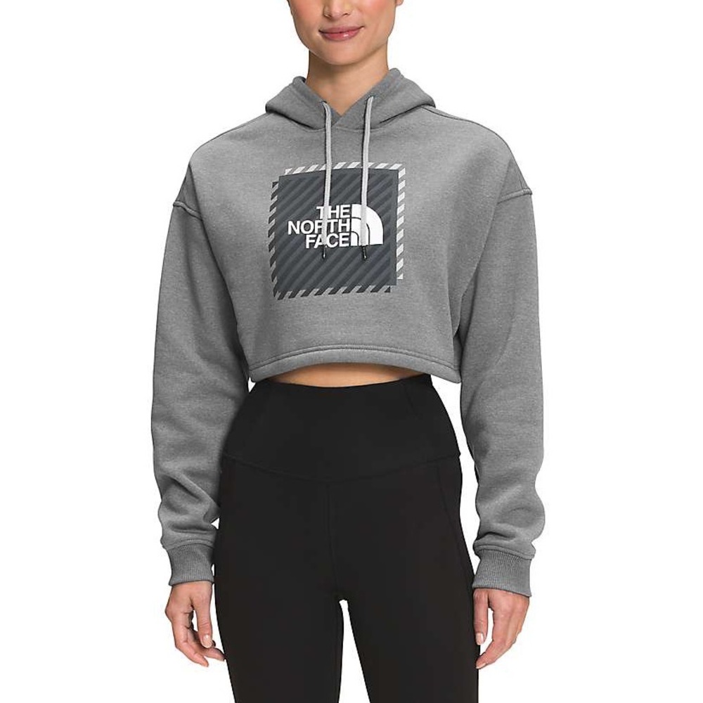 NWT The North Face Coordinates Graphic Cropped Hoodie XS